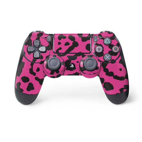 Rosy Leopard PlayStation PS4 Skins